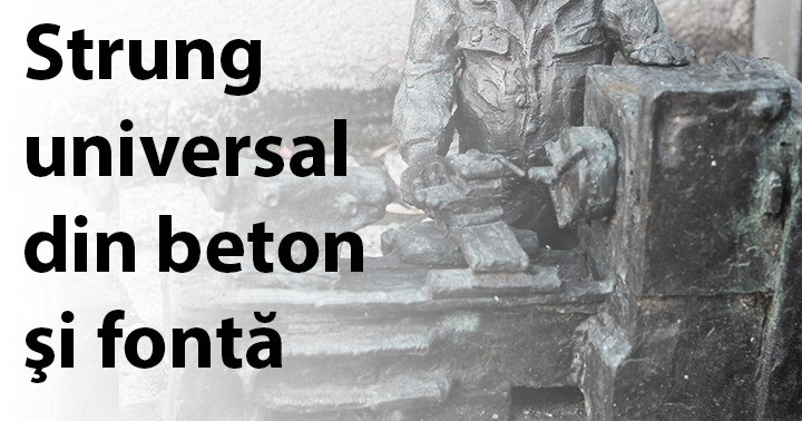 Strung universal din beton şi fontă