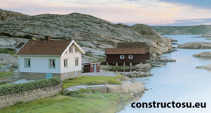 Casă unifamilială într-o zonă scandinavă